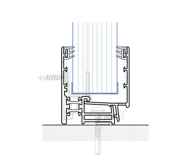 VF70 Glazing Profile