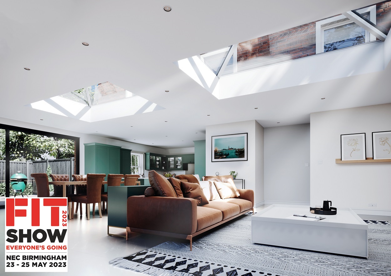 Interior lantern rooflight Interior lantern rooflight