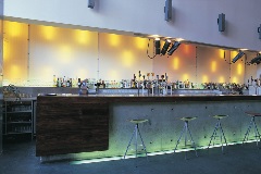 Marlon ST used to create a decorative backdrop in this bar - Image 7912