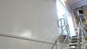 Marvec FS cladding used on walls in Kingsland Wines - Image 17940