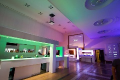 Foamalux White used to create a temporary bar area at the Restaurant and Bar Design Awards - Image 6876