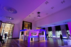 Foamalux White used to create a temporary bar area at the Restaurant and Bar Design Awards - Image 12173