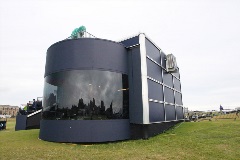 BBC Commentary Box at 2015 British Golf Open in St Andrews - Image 9755