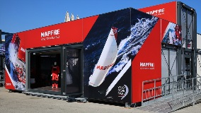 Abrasion resistant Marlon FS Hard used for portable Volvo Ocean Race team bases - Image 15107