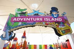Bright glossy Foamalux Ultra perfect for this Adventure Island signage - Image 2400