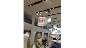 Foamalux Light was incorporated into these ceiling display boxes - Image 17440
