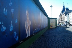 Foamalux White used to create a display in Copenhagen about the Royal Danish Ballet - Image 2211