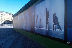 Foamalux White used to create a display in Copenhagen about the Royal Danish Ballet - Image 2212