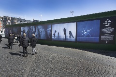 Foamalux White used to create a display in Copenhagen about the Royal Danish Ballet - Image 2214
