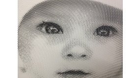 Portrait engraved in Foamalux Xtra - Image 6722