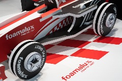 Foamalux Calibre used to create an F1 Car at FESPA 2019 - Image 16469