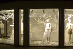 Foamalux White premium foam PVC used to create a window display for Joseph - Image 2215