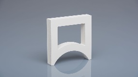 Brett Martin logo cut out of 30mm Foamalux Calibre by Zund UK - Image 17496