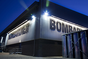 Foamalux Bombardier sign - Image 11439