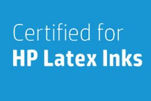 Certified for HP Latex Inks logo 350x233