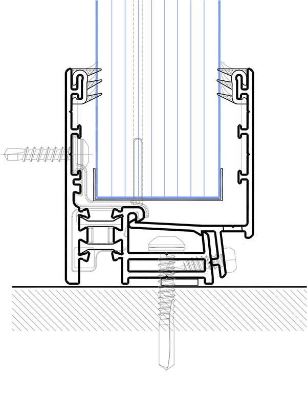 VF70 Glazing Profile